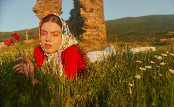 İpek Fular - Eros & Psykhe