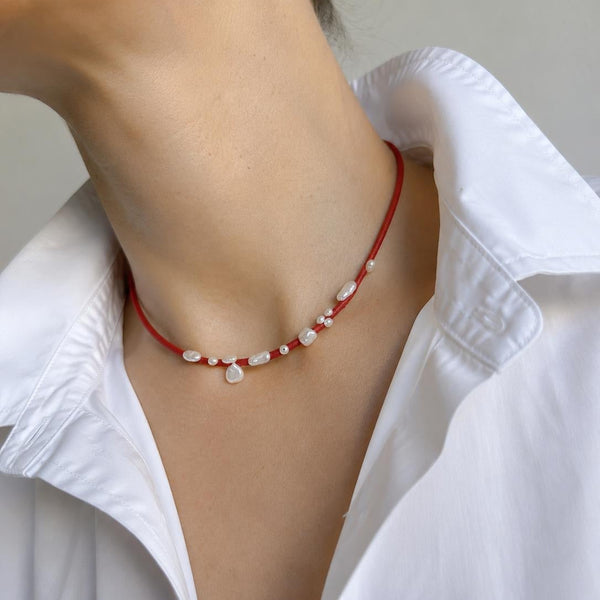 Flow Collar 03 - Red Kolye