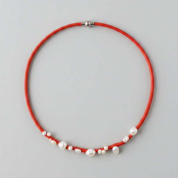 Flow Collar 03 - Red Kolye