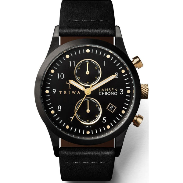 Midnight  Lansen  Chrono Black